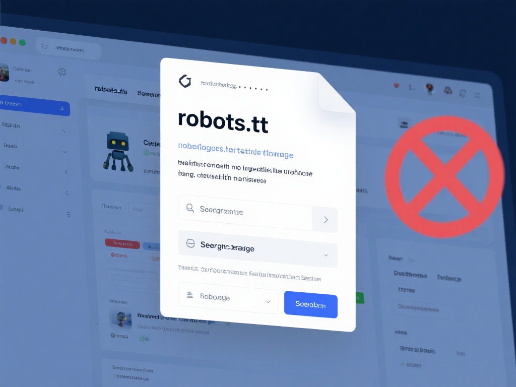 例如，一些平台会采用“robots.txt”文件明