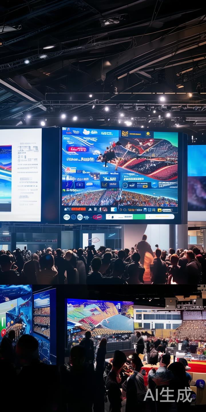 在会议过程中，许多企业分享了他们与体育产业成功合作